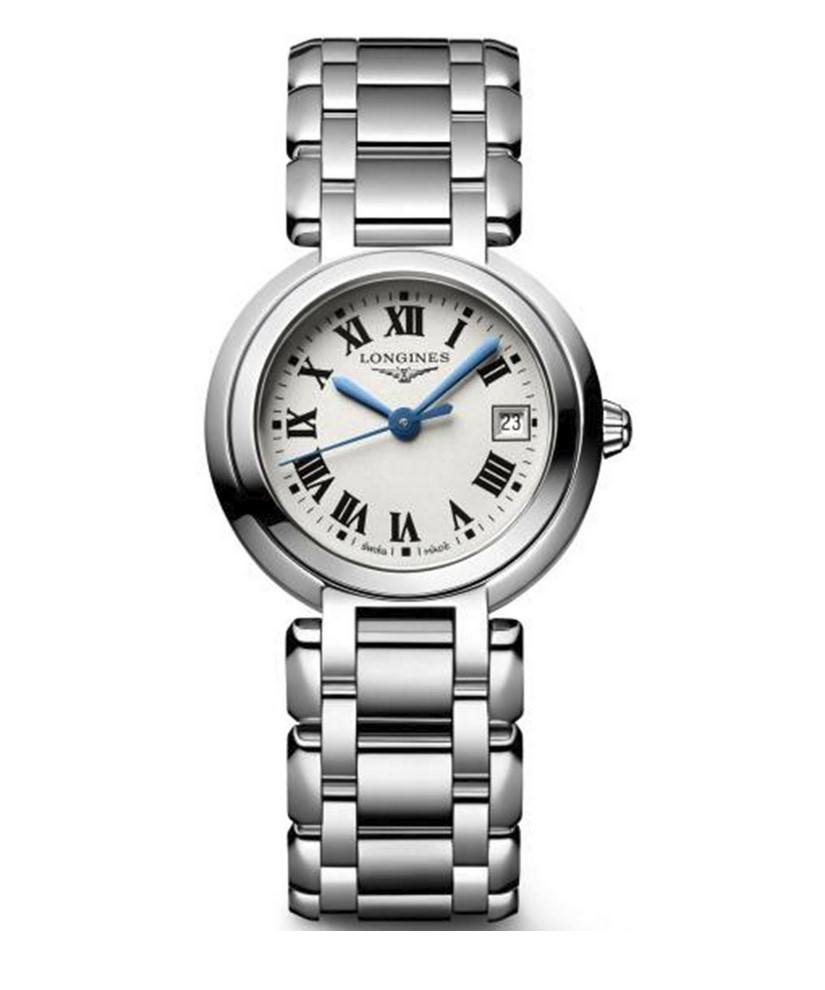 Женские кварцевый часы Longines Longines PrimaLuna L8.120.4.71.6 белый нержавеющая сталь — Изображение 1
