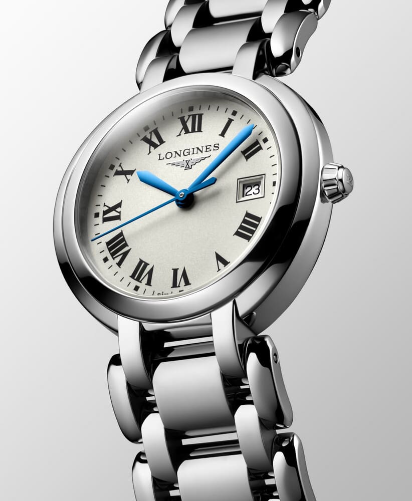 Женские кварцевый часы Longines Longines PrimaLuna L8.122.4.71.6 серебристый нержавеющая сталь — Изображение 6