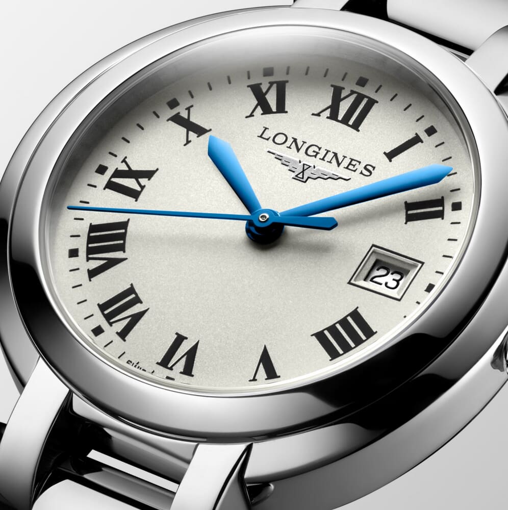 Женские кварцевый часы Longines Longines PrimaLuna L8.122.4.71.6 серебристый нержавеющая сталь — Изображение 7