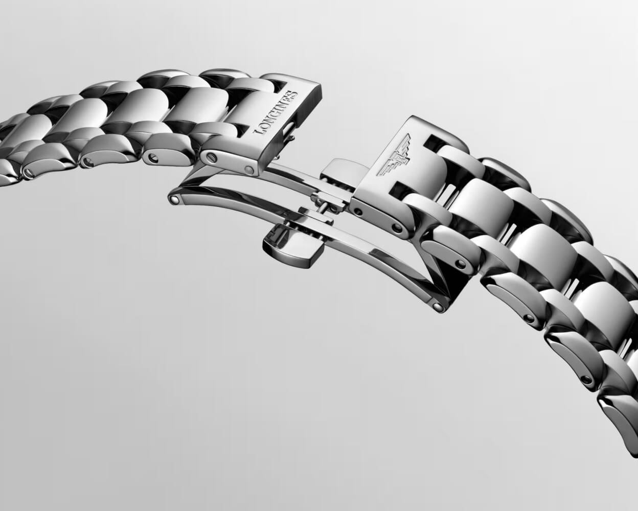 Женские кварцевый часы Longines Longines PrimaLuna L8.122.4.71.6 серебристый нержавеющая сталь — Изображение 9