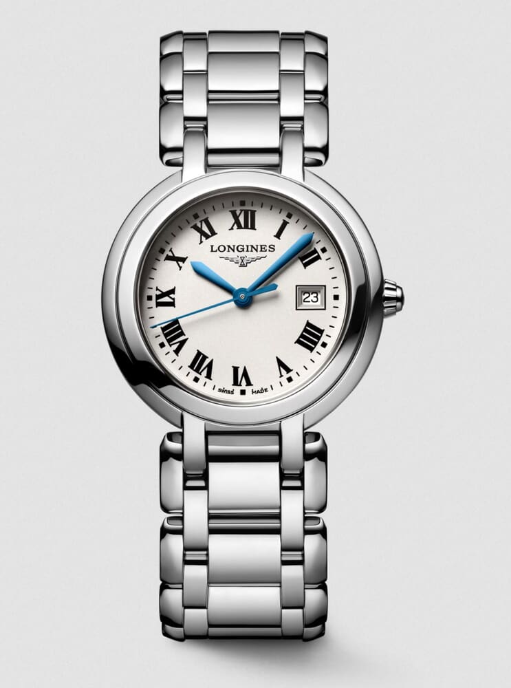 Женские кварцевый часы Longines Longines PrimaLuna L8.122.4.71.6 серебристый нержавеющая сталь — Изображение 1