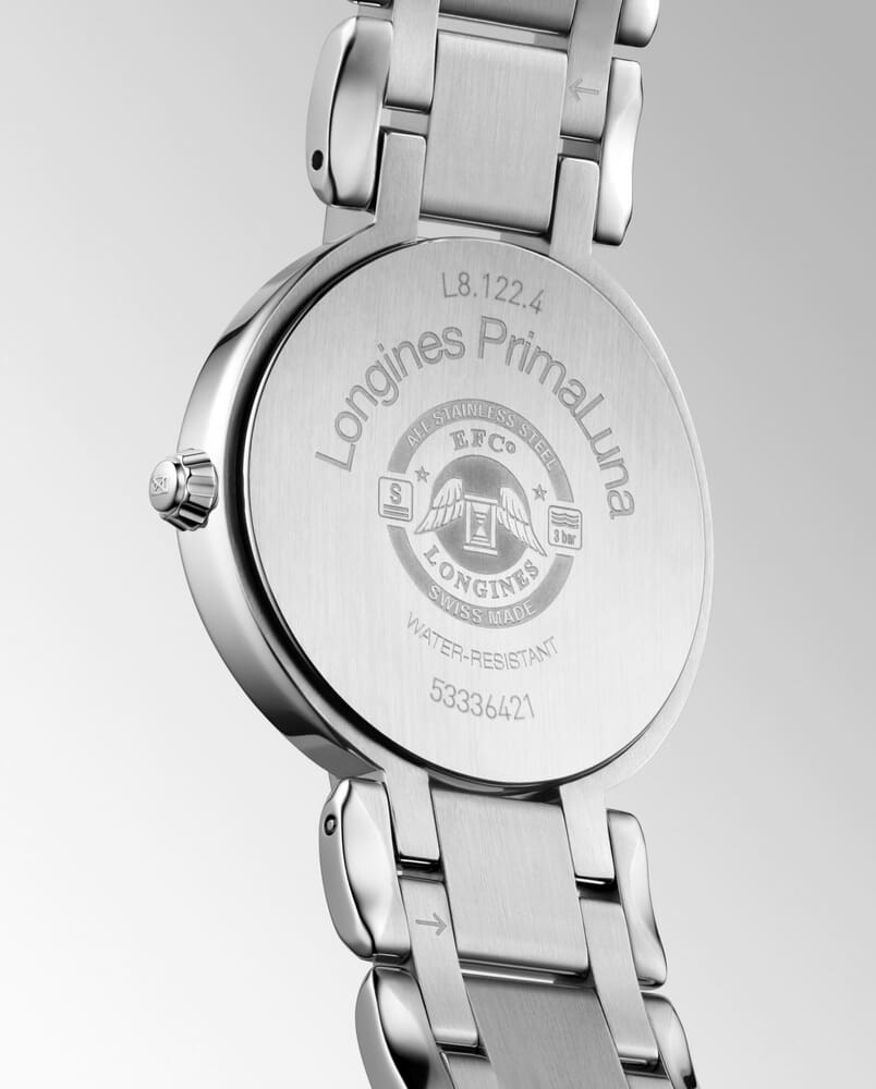 Женские кварцевый часы Longines Longines PrimaLuna L8.122.4.99.6 розовый нержавеющая сталь — Изображение 5