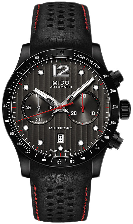 Часы Mido Chronograph Aluminium Bezel M025.627.36.061.00 (alt. ref.  M0256273606100)