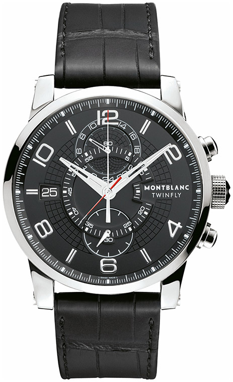 Montblanc Flyback Chronograph 100950702 - часы монтбланк флайбэк цена Часы Montblanc с хронографом
