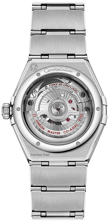 Женские часы Omega Constellation 131.10.29.20.55.001, механизм механический хронометр с автоподзаводом, циферблат белый, браслет нержавеющая сталь — Изображение 3