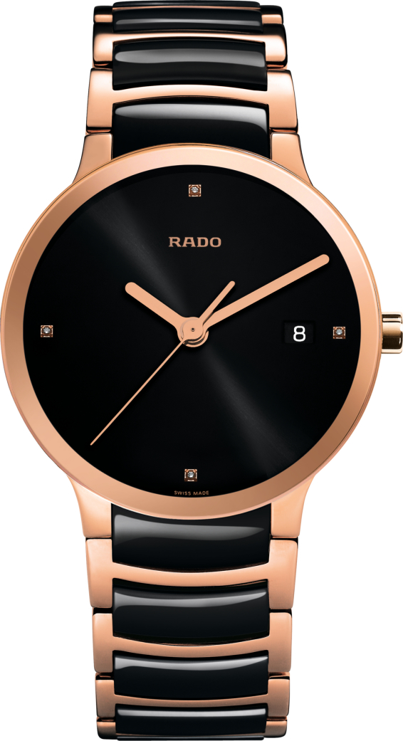 Мужские кварцевый часы Rado Centrix 073.0554.3.071 черный hержавеющая сталь — Изображение 1