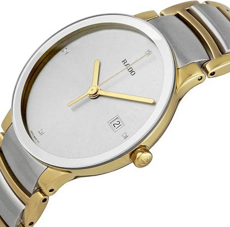 Мужские часы Rado Centrix 073.0931.3.071, механизм кварцевый, циферблат серебристый, браслет hержавеющая сталь — Изображение 2