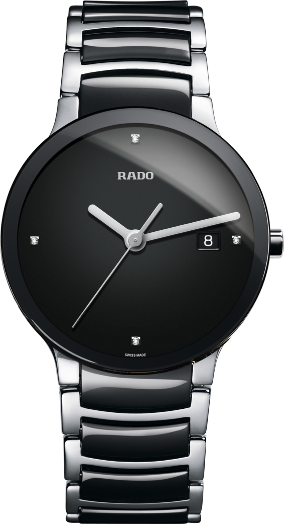 Мужские кварцевый часы Rado Centrix 073.0934.3.071 черный hержавеющая сталь — Изображение 1