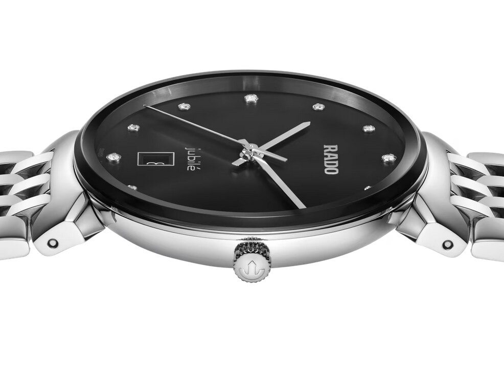 Унисекс часы Rado Florence 073.3912.4.073, механизм кварцевый, циферблат черный, браслет нержавеющая сталь — Изображение 5