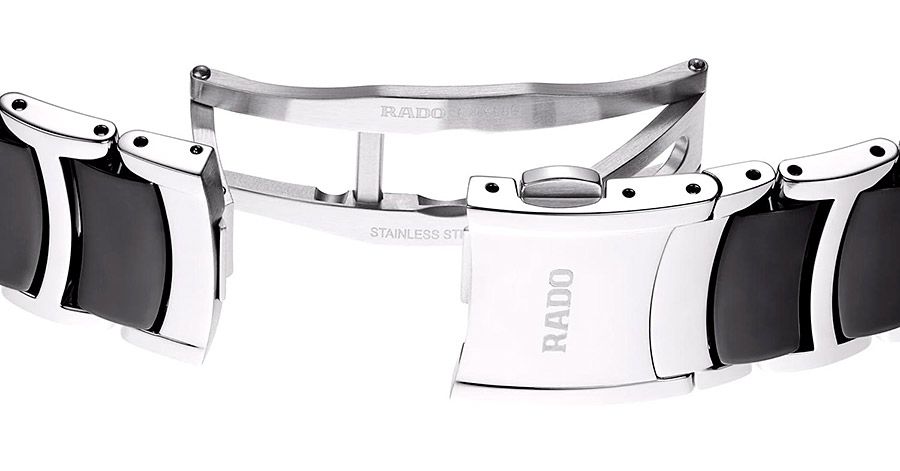 Унисекс часы Rado Centrix 073.6021.3.015, механизм кварцевый, циферблат черный, браслет hержавеющая сталь — Изображение 6