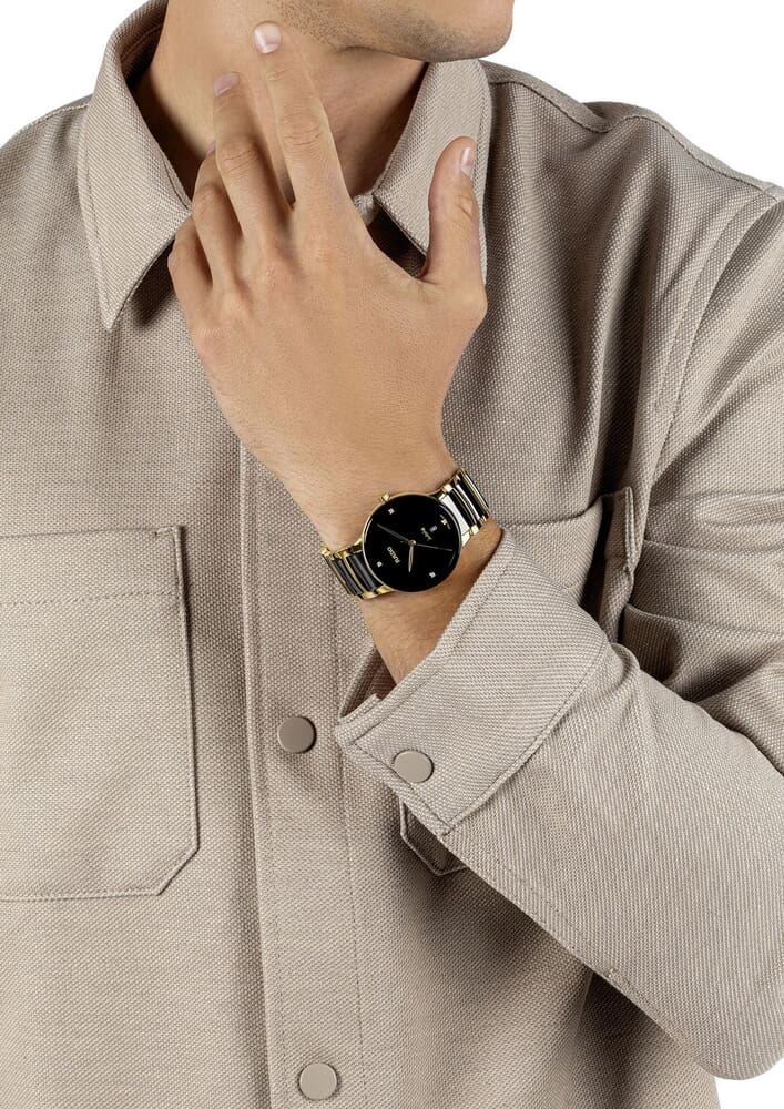 Унисекс кварцевый часы Rado Centrix 073.6022.3.071 черный нержавеющая сталь + pvd + керамика — Изображение 6