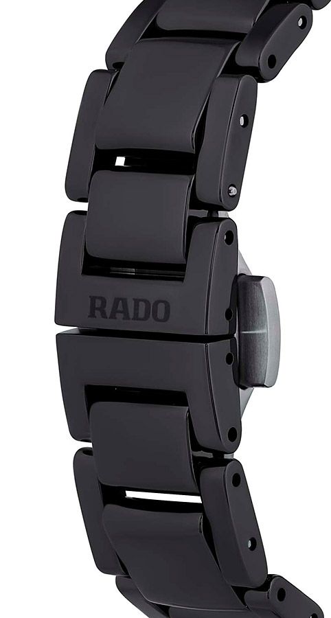 Женские часы Rado True 079.0059.3.016, механизм кварцевый, циферблат черный, браслет керамический — Изображение 5