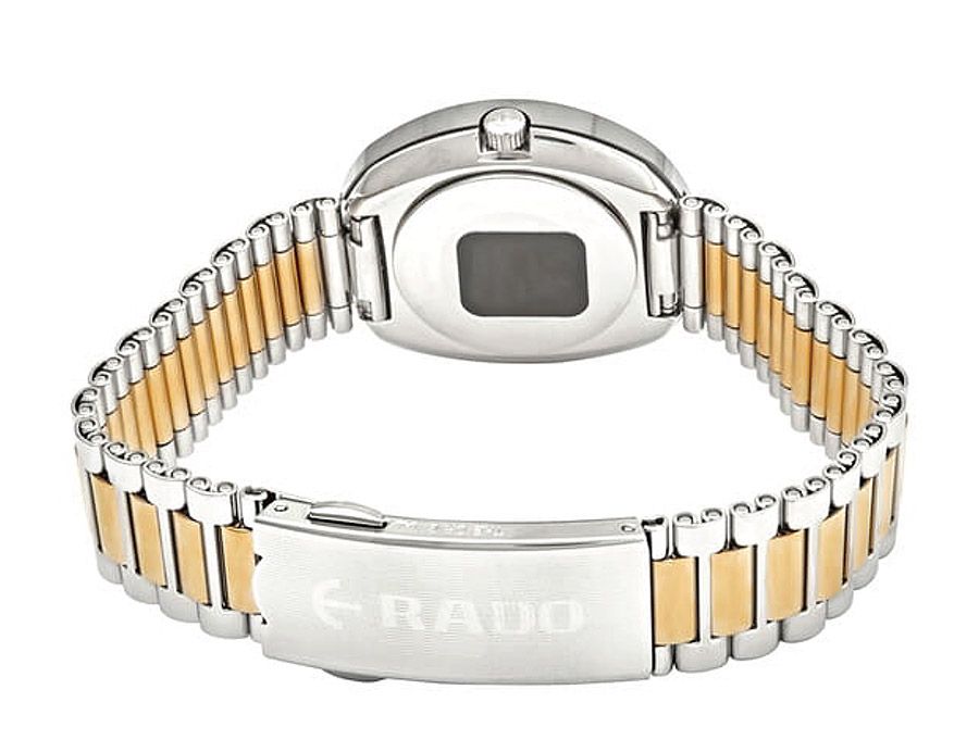 Женские часы Rado DiaStar 079.0307.3.130, механизм кварцевый, циферблат золотистый, браслет нержавеющая сталь — Изображение 4