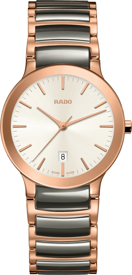 Женские кварцевый часы Rado Centrix 079.0555.3.002 белый керамика, нержавеющая сталь / pvd-покрытие — Изображение 1