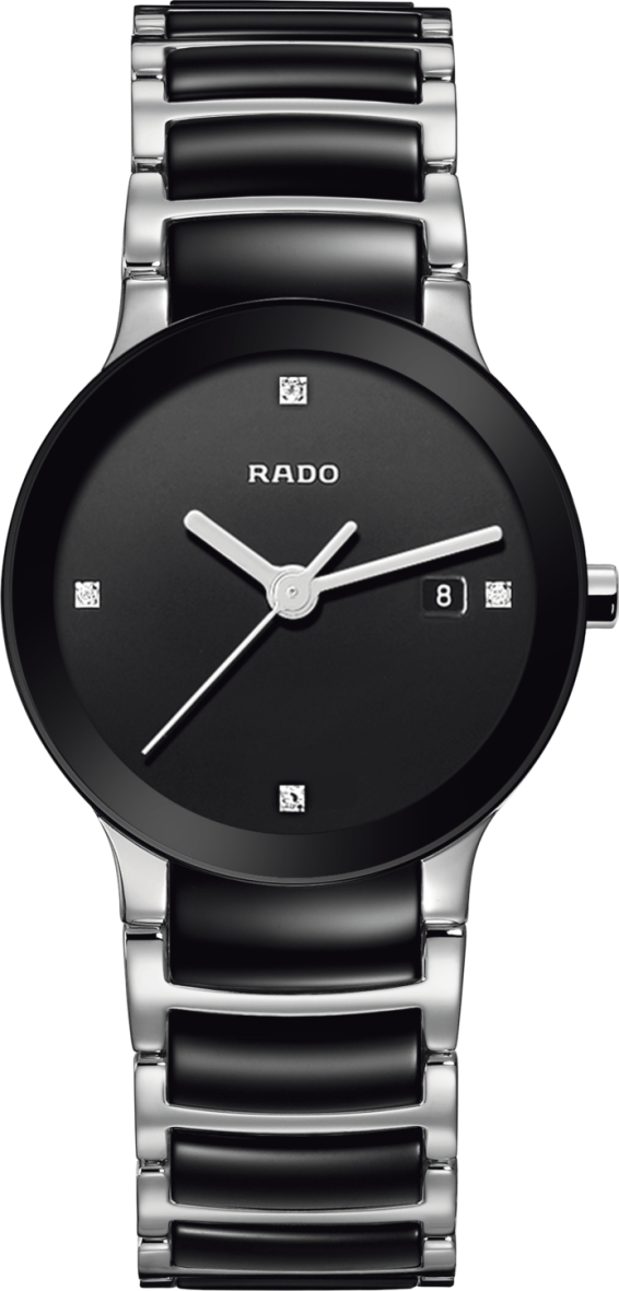 Женские кварцевый часы Rado Centrix 079.0935.3.071 черный hержавеющая сталь — Изображение 1