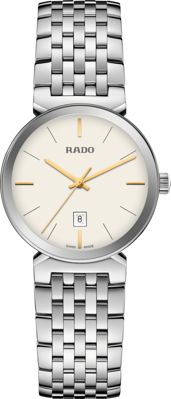 Женские кварцевый часы Rado Florence 079.3913.4.001 бежевый hержавеющая сталь — Изображение 1