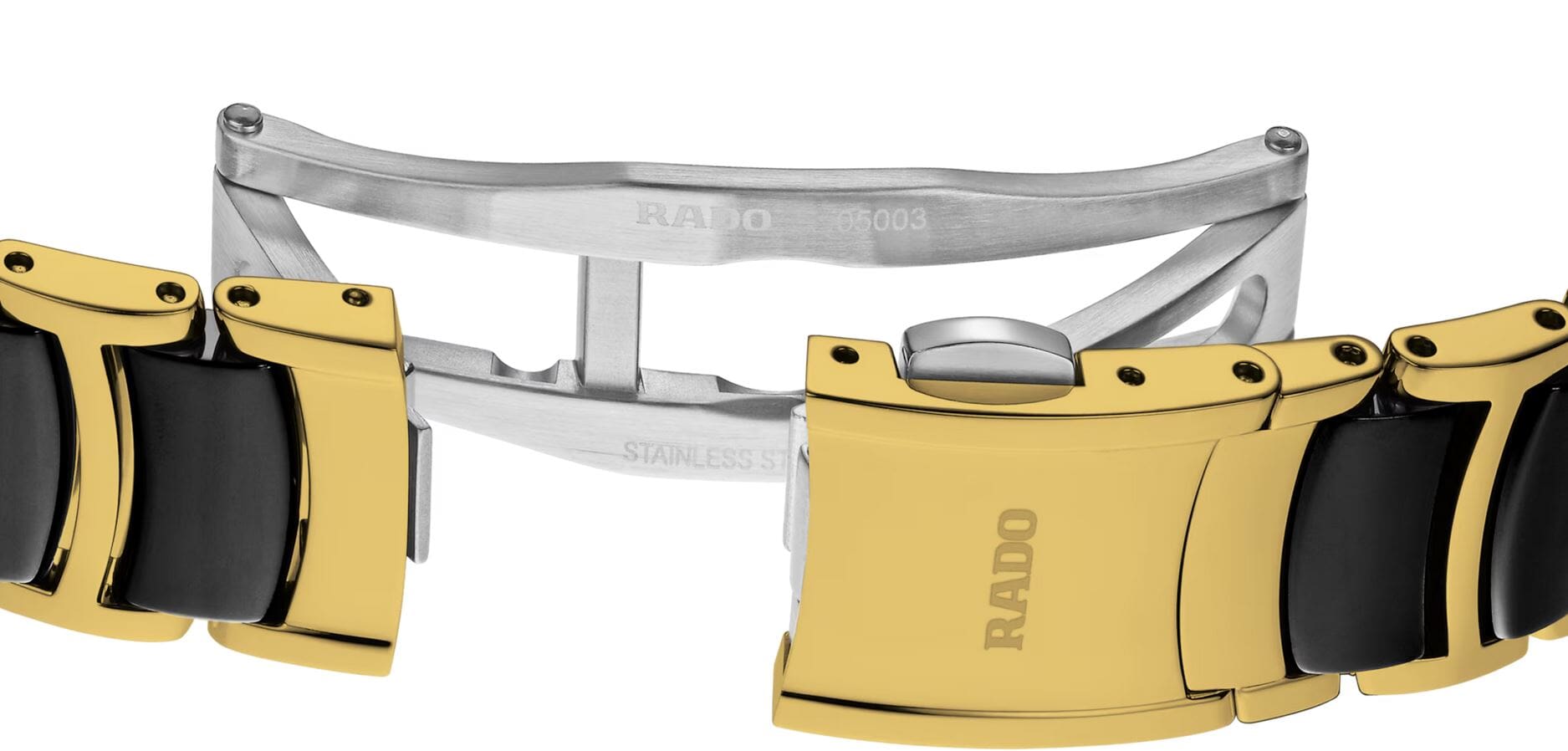 Женские кварцевый часы Rado Centrix 079.6025.3.074 черный нержавеющая сталь + pvd + керамика — Изображение 5