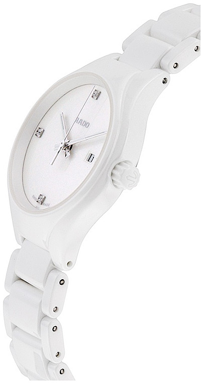 Женские кварцевый часы Rado True 111.0061.3.071 серебристый керамика — Изображение 2