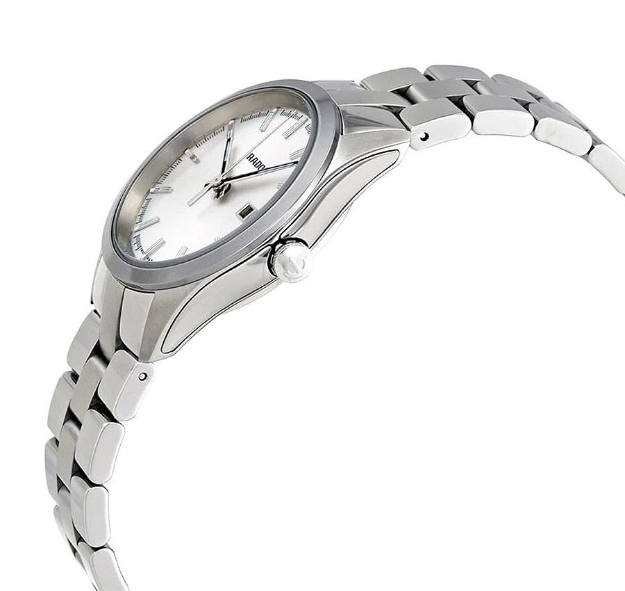 Женские часы Rado HyperChrome 111.0110.3.010, механизм кварцевый, циферблат серебристый, браслет нержавеющая сталь — Изображение 3
