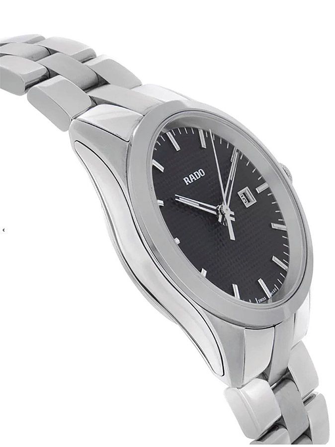 Женские часы Rado HyperChrome 111.0110.3.016, механизм кварцевый, циферблат черный, браслет нержавеющая сталь — Изображение 3