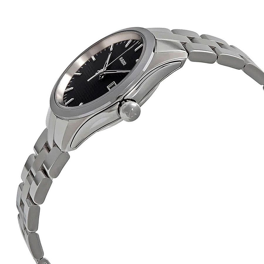 Женские часы Rado HyperChrome 111.0110.3.016, механизм кварцевый, циферблат черный, браслет нержавеющая сталь — Изображение 5