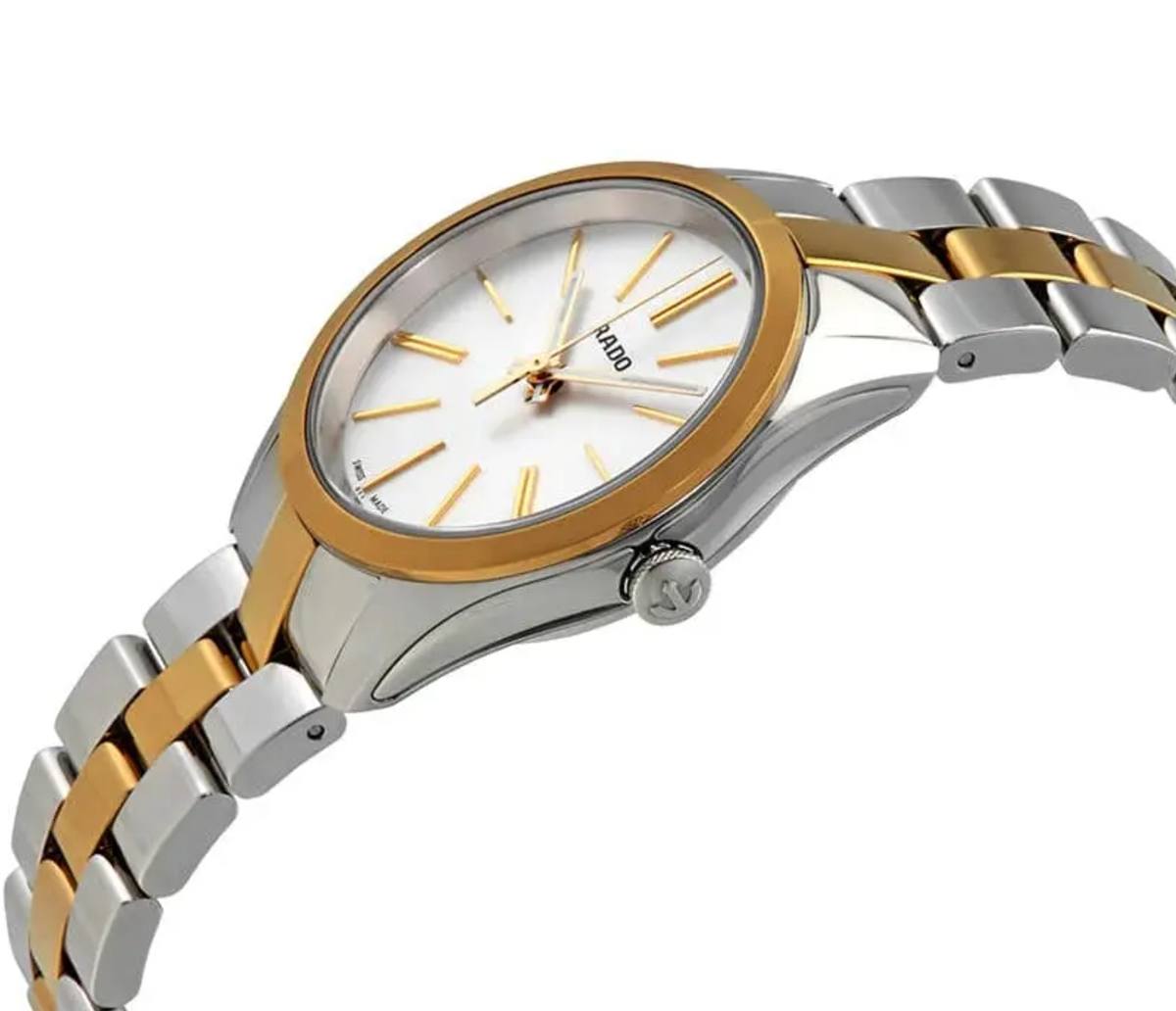 Женские кварцевый часы Rado HyperChrome 111.0975.3.011 серебристый нержавеющая сталь + ceramos™ — Изображение 2