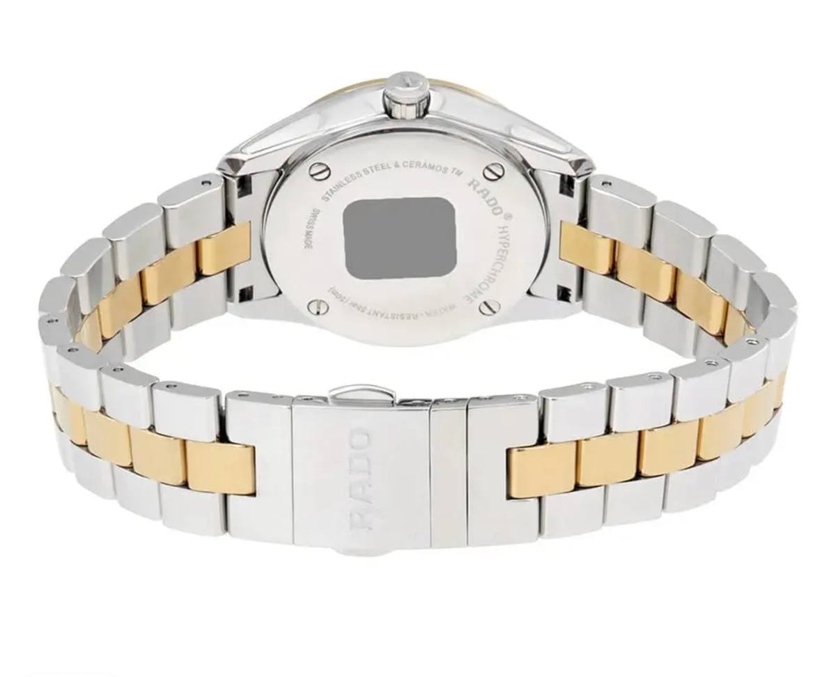 Женские кварцевый часы Rado HyperChrome 111.0975.3.011 серебристый нержавеющая сталь + ceramos™ — Изображение 3