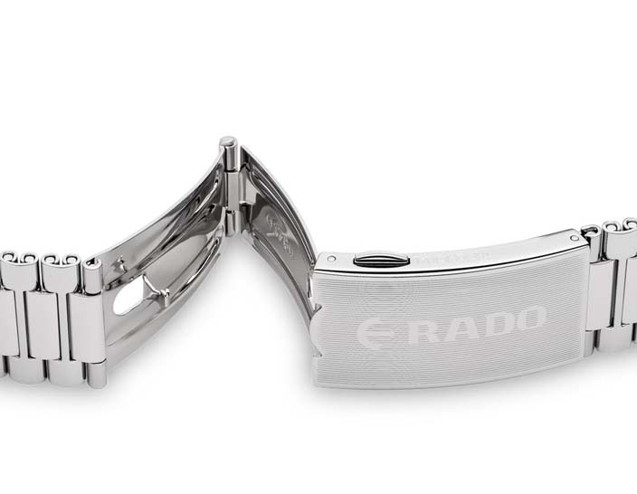 Мужские часы Rado DiaStar 114.0391.3.015, механизм кварцевый, циферблат черный, браслет нержавеющая сталь — Изображение 6
