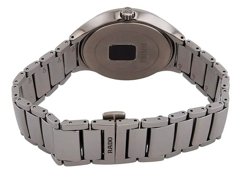 Мужские часы Rado True 115.0239.3.071, механизм кварцевый, циферблат черный, браслет плазменная керамика — Изображение 4