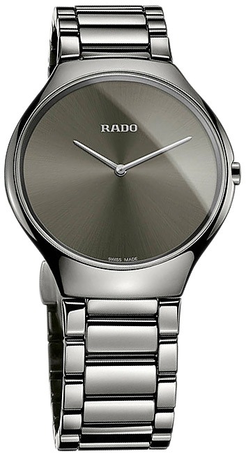 Мужские кварцевый часы Rado True Thinline 140.0955.3.012 черный плазменная керамика — Изображение 2