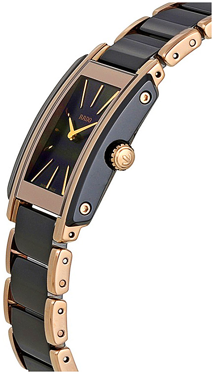 Женские кварцевый часы Rado Integral 153.0225.3.015 черный нержавеющая сталь + pvd + керамика — Изображение 2