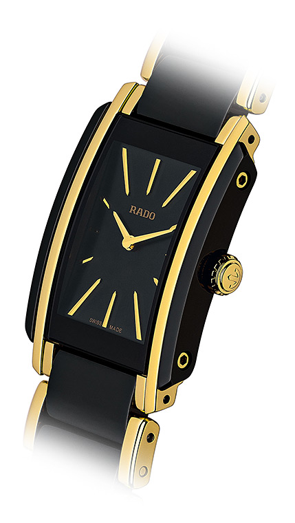 Женские кварцевый часы Rado Integral 153.0845.3.016 черный нержавеющая сталь + pvd + керамика — Изображение 3