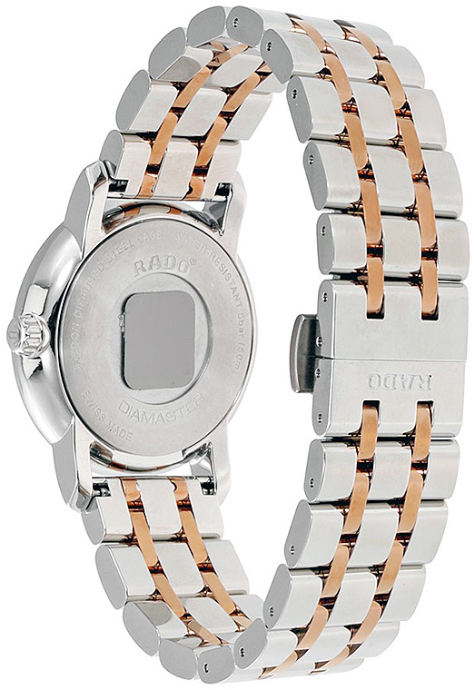 Женские кварцевый часы Rado DiaMaster 218.0089.3.016 черный нержавеющая сталь + pvd — Изображение 4