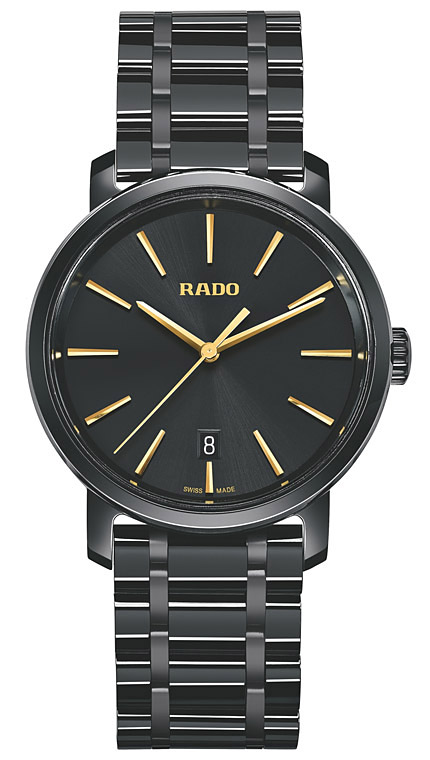 Мужские кварцевый часы Rado DiaMaster 219.0066.3.015 черный керамика — Изображение 1