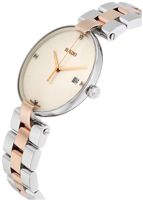Женские кварцевый часы Rado Coupole 219.3852.4.071 серебристый нержавеющая сталь + pvd — Изображение 2
