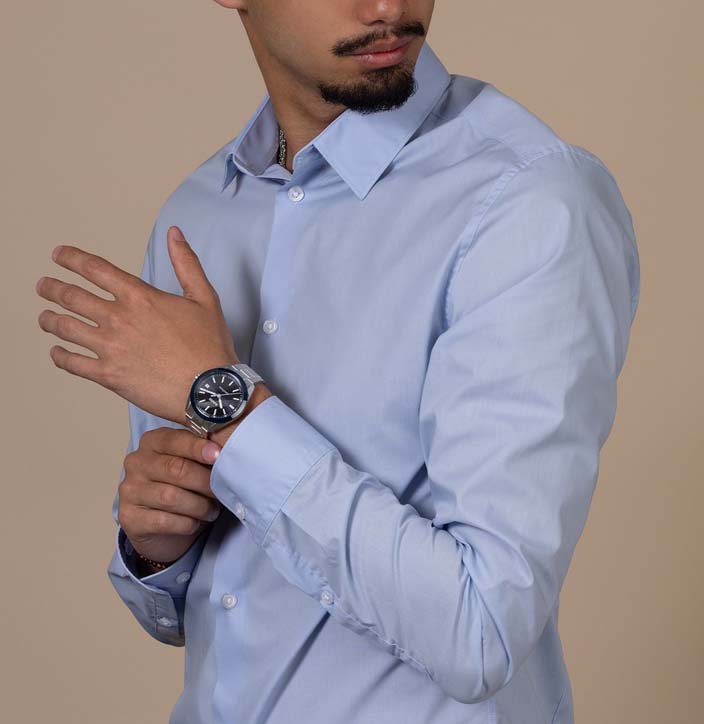Мужские часы Rado HyperChrome 292.6280.3.020, механизм кварцевый, циферблат синий, браслет нержавеющая сталь — Изображение 4