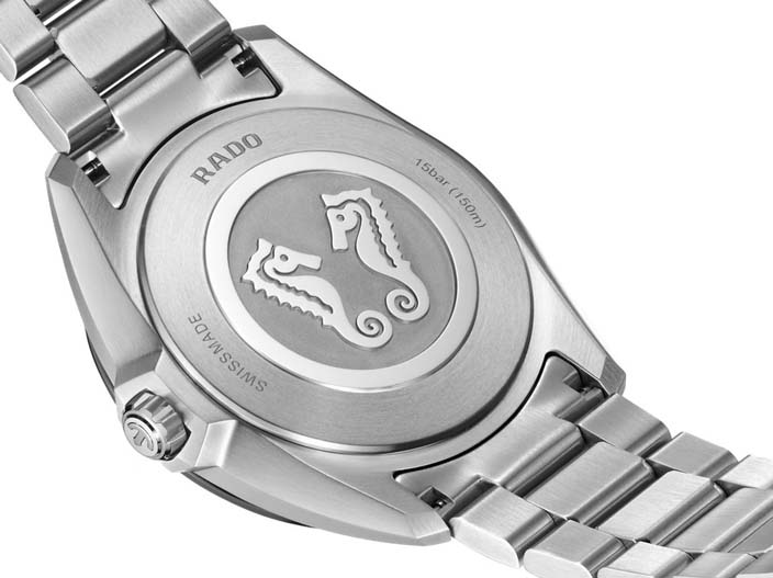 Мужские часы Rado HyperChrome 292.6280.3.020, механизм кварцевый, циферблат синий, браслет нержавеющая сталь — Изображение 6