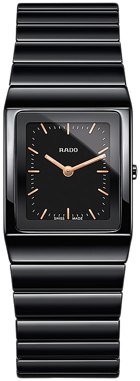 Женские кварцевый часы Rado Ceramica 420.0702.3.016 черный керамика — Изображение 1