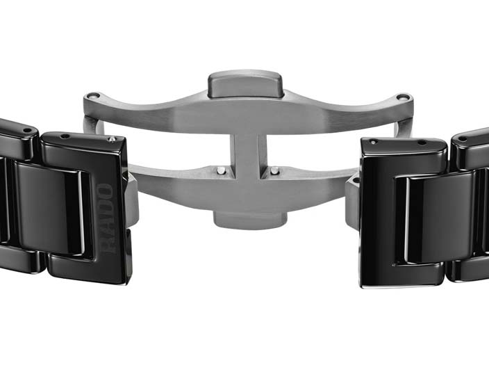 Унисекс часы Rado True Square 420.6054.3.016, механизм кварцевый, циферблат черный, браслет высокотехнологичная керамика — Изображение 7