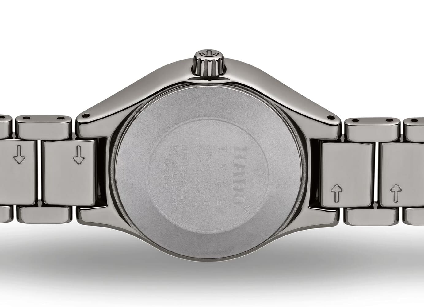 Женские механический с автоподзаводом часы Rado True 561.0243.3.071 серый плазменная керамика + титан — Изображение 5