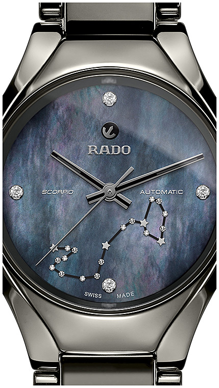 Женские часы Rado True 561.0243.3.095, механизм механический с автоподзаводом, циферблат синий, браслет плазменная керамика — Изображение 2