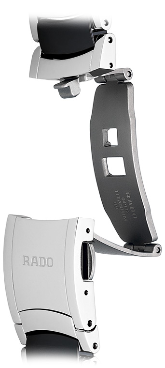 Женские механический с автоподзаводом часы Rado Centrix 561.6009.3.075 черный нержавеющая сталь + керамика — Изображение 4