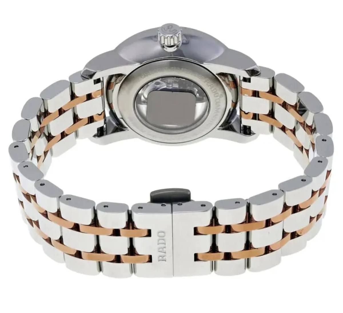 Женские механический с автоподзаводом часы Rado DiaMaster 580.0050.3.012 серебристый нержавеющая сталь + pvd — Изображение 3