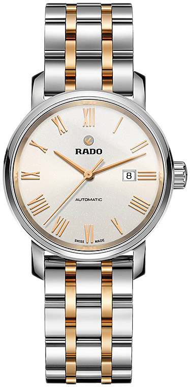 Женские механический с автоподзаводом часы Rado DiaMaster 580.0050.3.012 серебристый нержавеющая сталь + pvd — Изображение 1