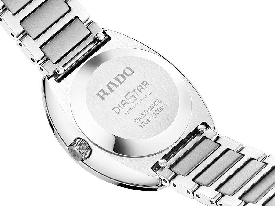 Женские часы Rado DiaStar 586.6170.3.034, механизм механический с автоподзаводом, циферблат синий, браслет нержавеющая сталь — Изображение 4
