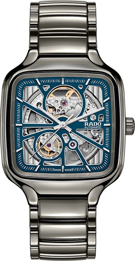 Швейцарские часы Rado True Square Automatic Open Heart 734.6083