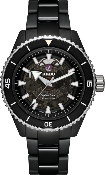 Часы Rado Captain Cook High-Tech Ceramic 734.6127.3.015 (alt. ref