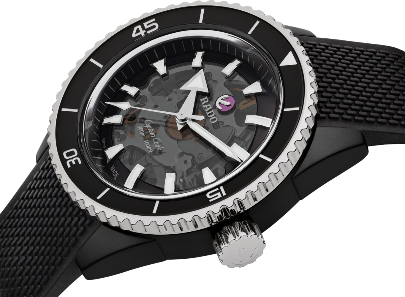 Часы Rado Captain Cook High-Tech Ceramic 734.6127.3.215 (alt. ref