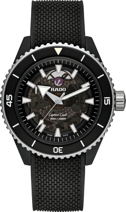 Часы Rado Captain Cook High-Tech Ceramic 734.6127.3.215 (alt. ref