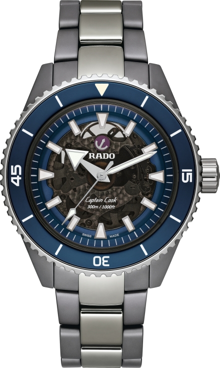 Часы Rado Captain Cook High-Tech Ceramic 734.6128.3.020 (alt. ref